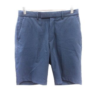 B&Y ユナイテッドアローズ ショートパンツ ストライプ M 紺 ネイビー