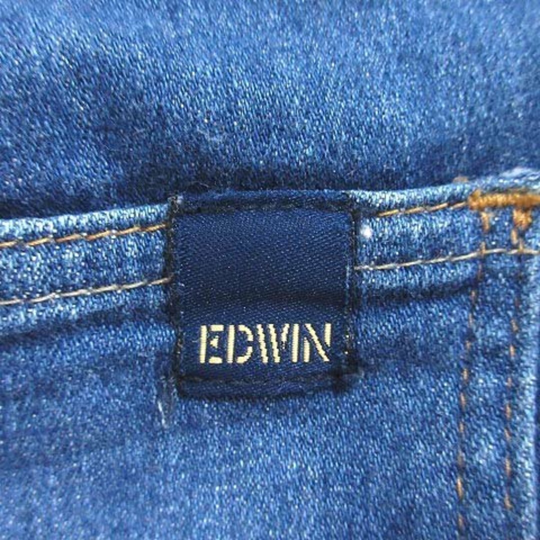 EDWIN(エドウィン)のエドウィン スキニーパンツ レギパン デニム ストレッチ M 青 ブルー ■MO レディースのパンツ(その他)の商品写真