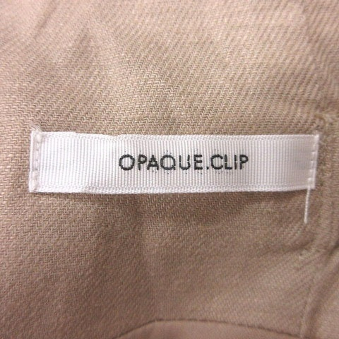 OPAQUE.CLIP(オペークドットクリップ)のオペークドットクリップ タイトスカート ロング 麻混 リネン混 M レディースのスカート(ロングスカート)の商品写真
