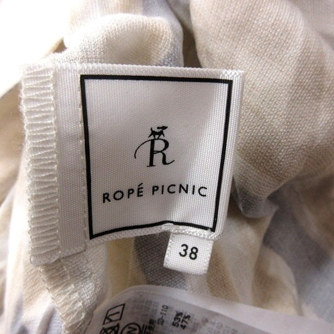 Rope' Picnic(ロペピクニック)のロペピクニック ワンピース Aライン マキシ ノースリーブ 総柄 38 レディースのワンピース(ロングワンピース/マキシワンピース)の商品写真