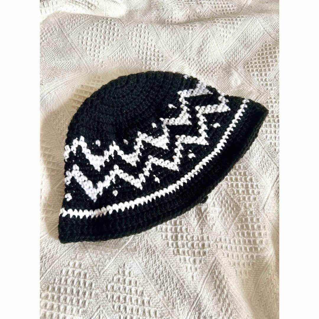 crochethat クロシェハット buckethat クラッシャーハット ハンドメイドのファッション小物(帽子)の商品写真