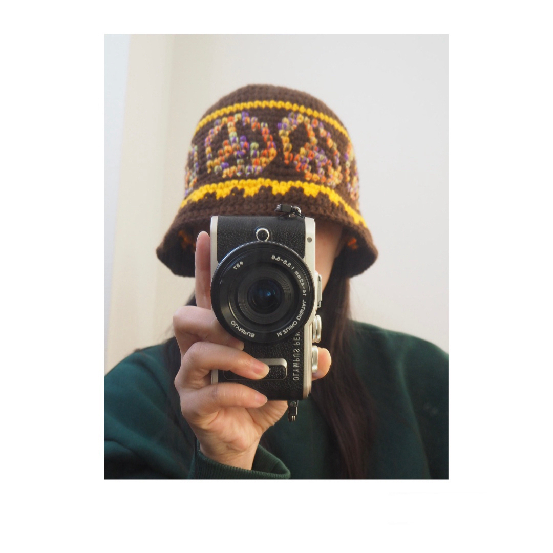 crochethat クロシェハット buckethat クラッシャーハット ハンドメイドのファッション小物(帽子)の商品写真