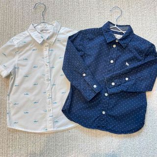 エイチアンドエム(H&M)のH&M 子供服まとめ売り2点　フォーマルシャツ　美品(Tシャツ/カットソー)