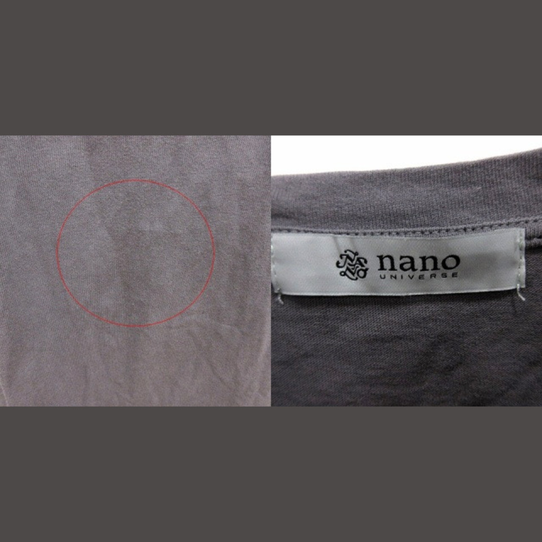 nano・universe(ナノユニバース)のナノユニバース ワンピース タイト ひざ丈 ノースリーブ F チャコール  レディースのワンピース(ひざ丈ワンピース)の商品写真