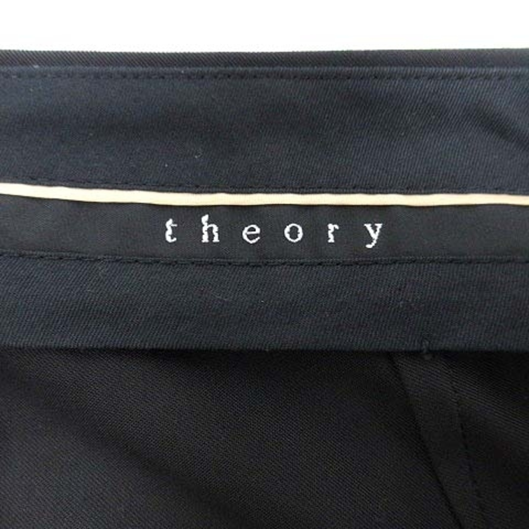 theory(セオリー)のセオリー theory スラックスパンツ 0 黒 ブラック /YK レディースのパンツ(その他)の商品写真