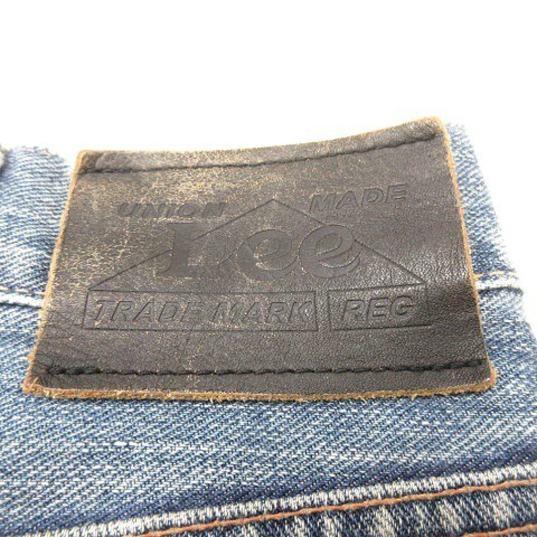 Lee(リー)のリー LEE デニムパンツ ジーンズ ストレート ダメージ加工 30 紺 メンズのパンツ(デニム/ジーンズ)の商品写真