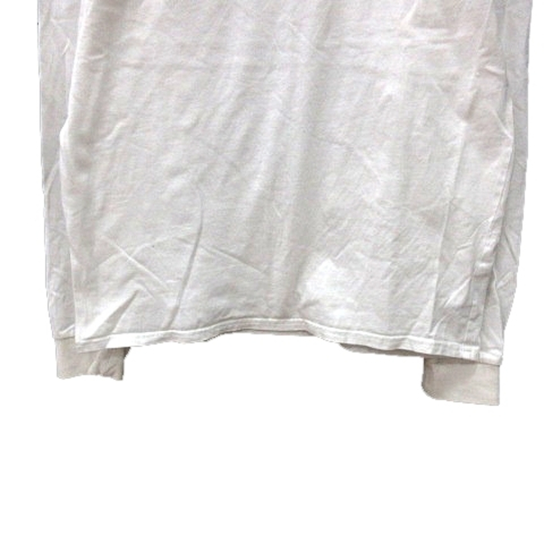 GRL(グレイル)のグレイル GRL カットソー Tシャツ クルーネック 長袖 F 白 ホワイト レディースのトップス(Tシャツ(長袖/七分))の商品写真