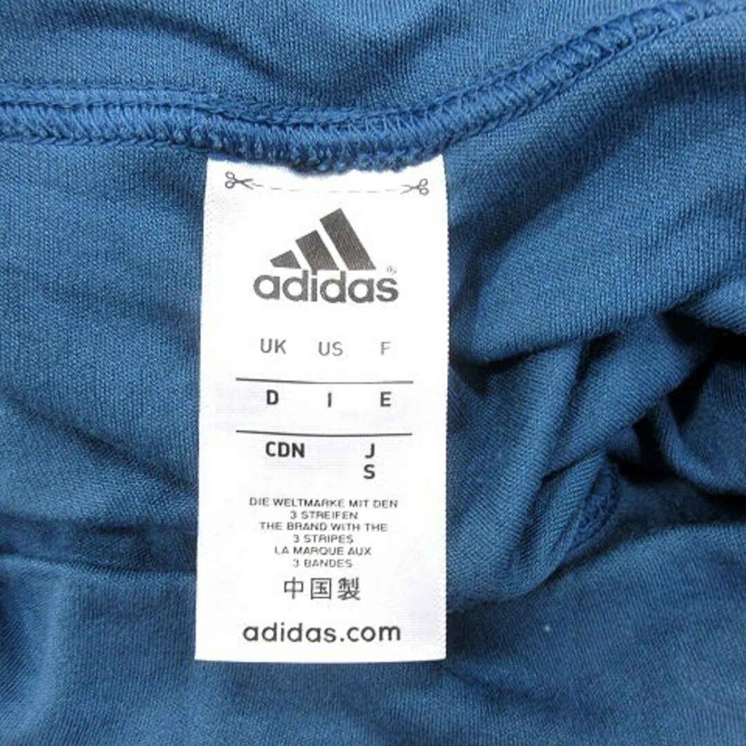 adidas(アディダス)のアディダス adidas ジョガーパンツ クロップド プリント S 青 ブルー レディースのパンツ(その他)の商品写真