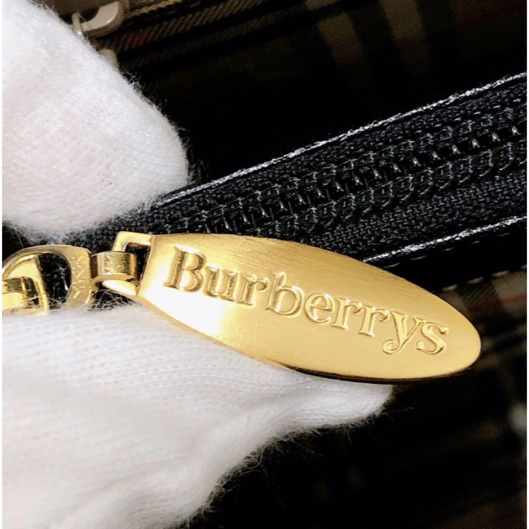 BURBERRY(バーバリー)の【極美品✨】バーバリーズ　ハンドバッグ　ノバチェック　サフィアーノ　ゴールド金具 レディースのバッグ(ハンドバッグ)の商品写真