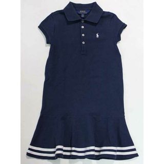 ラルフローレン(Ralph Lauren)の☆ラルフローレン/Ralph Lauren☆120cm 半袖ワンピース 紺 【中古】子供服 キッズ kids 女の子 夏 316032 onepi(ワンピース)