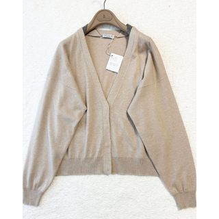 ブルネロクチネリ(BRUNELLO CUCINELLI)の22SS ブルネロクチネリ モニーレ付き カシミア ニット カーディガン S(カーディガン)