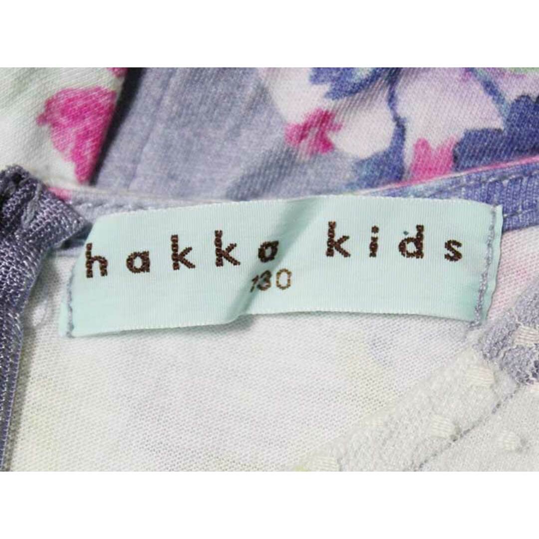 hakka kids(ハッカキッズ)の《ハッカ/HAKKA kids》130cm ノースリーブワンピース 紫系【中古】子供服 キッズ kids 女の子 夏 206032 onepi キッズ/ベビー/マタニティのキッズ服女の子用(90cm~)(ワンピース)の商品写真