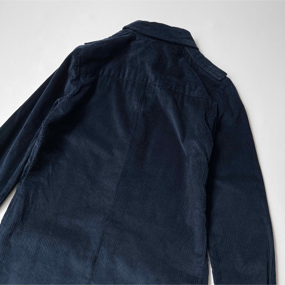 A.P.C(アーペーセー)のA.P.C. アーペーセー　シャツワンピース　コーデュロイ　ゴールドボタン レディースのワンピース(ひざ丈ワンピース)の商品写真