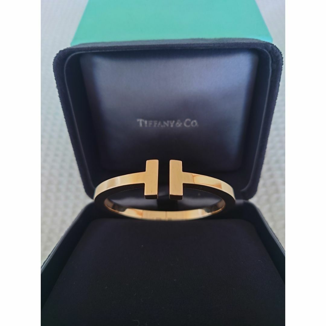 Tiffany & Co.(ティファニー)のTIFFANY＆CO.★USED★T スクエア バングル レディースのアクセサリー(ブレスレット/バングル)の商品写真