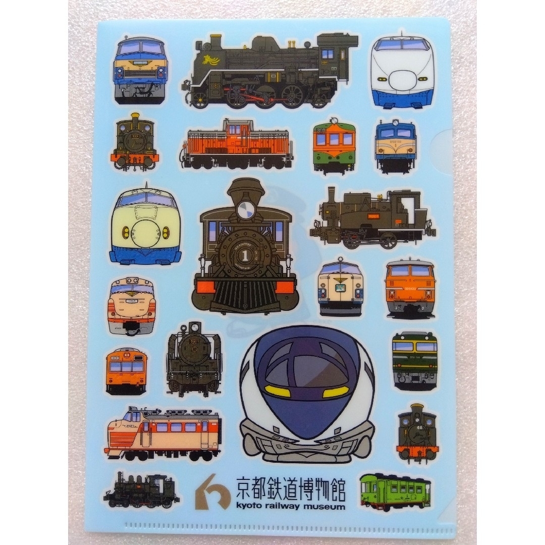 JR(ジェイアール)の京都鉄道博物館クリアファイル エンタメ/ホビーのコレクション(ノベルティグッズ)の商品写真