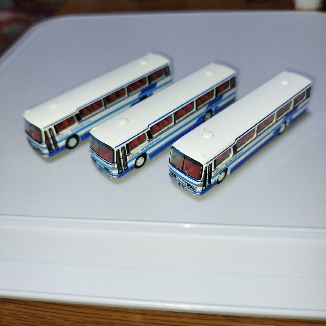 Tommy Tech(トミーテック)のバスコレクションシリーズ宮崎交通バス3台 エンタメ/ホビーのおもちゃ/ぬいぐるみ(ミニカー)の商品写真