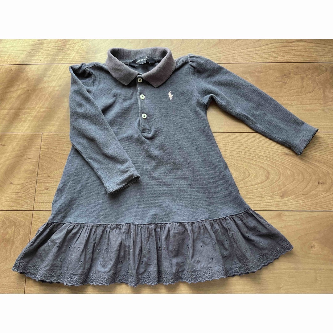 Ralph Lauren(ラルフローレン)のラルフローレン　90cm ネイビー　ワンピース キッズ/ベビー/マタニティのキッズ服女の子用(90cm~)(ワンピース)の商品写真