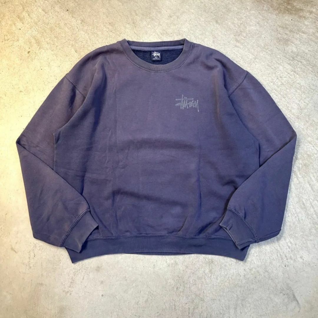 90s old stussy スウェット ドラゴン サンフェード XLの通販 by 90s old stussy スウェット ドラゴン サンフェード XLの通販 by