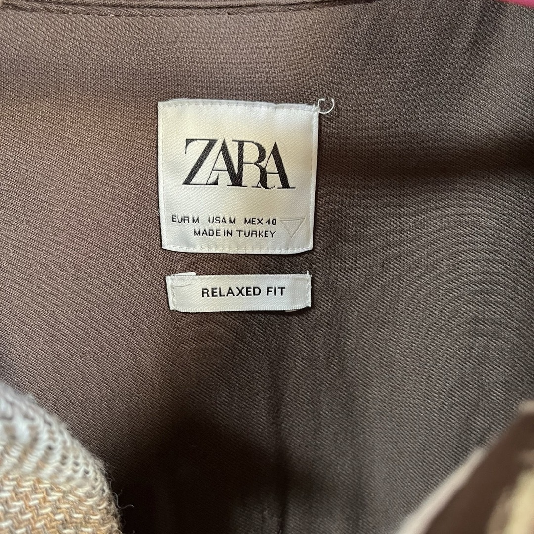 ZARA(ザラ)のZARA メンズ　シャツ　アウター メンズのトップス(シャツ)の商品写真