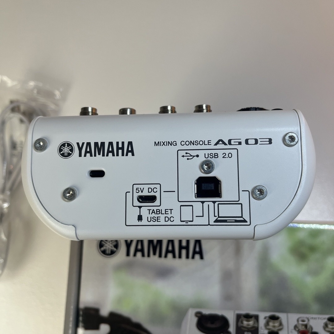 YAMAHA AG03 楽器のレコーディング/PA機器(ミキサー)の商品写真