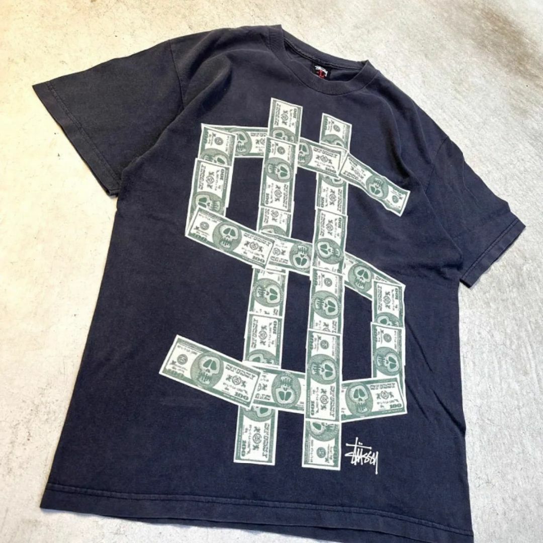 STUSSY Gear Money Tee オールド ステューシー STUSSY Gear Money Tee オールド ステューシー