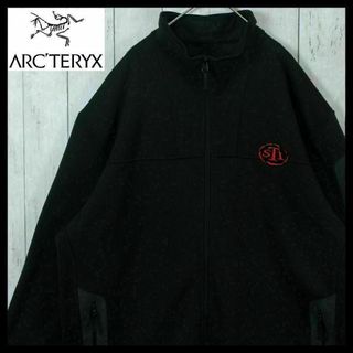 アークテリクス(ARC'TERYX)の【希少】arcteryx ブルゾン フリース 入手困難 ブラックグレー 2XL(ブルゾン)