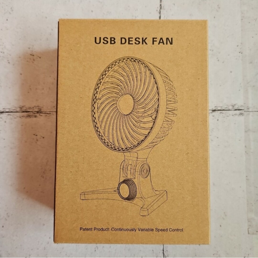 卓上扇風機　デスクファン　USB給電　小型　ピンク　オシャレ　PSE認証 スマホ/家電/カメラの冷暖房/空調(扇風機)の商品写真
