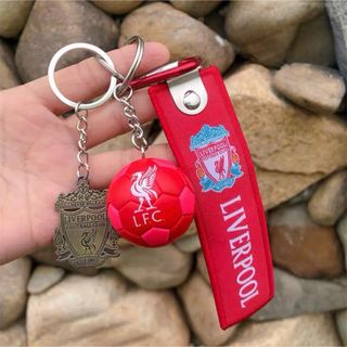 liverpool リヴァプール　キーホルダ　ストラップミニサッカーボール