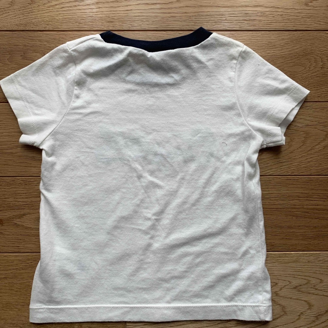 PETIT BATEAU(プチバトー)のプチバトー　ロゴTシャツ　95cm キッズ/ベビー/マタニティのキッズ服男の子用(90cm~)(Tシャツ/カットソー)の商品写真