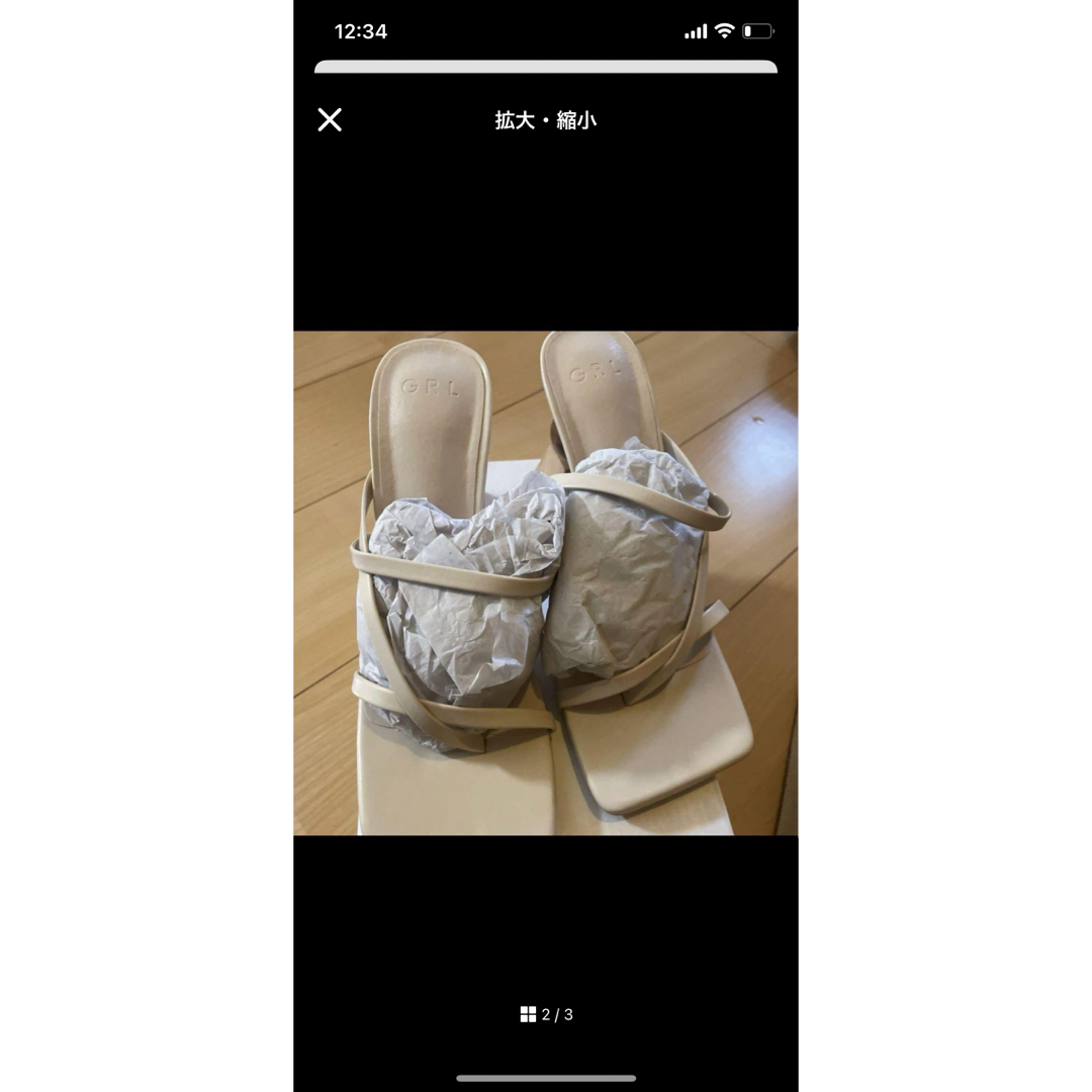 GRL(グレイル)のGRL レディースの靴/シューズ(ハイヒール/パンプス)の商品写真