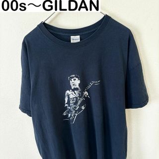 00s〜GILDAN ギルダン　半袖　プリント　Tシャツ　古着　ヴィンテージ(Tシャツ/カットソー(半袖/袖なし))