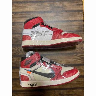 ナイキ(NIKE)のOff-White × Nike Air Jordan 1 Chicago(スニーカー)