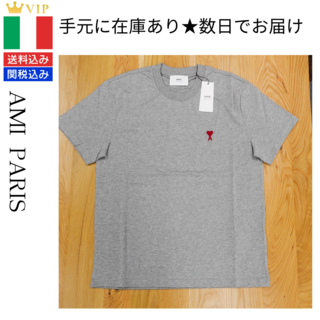 アミ(ami)のAMI PARIS アミパリス Tシャツ サイズM（新品・未使用）(Tシャツ/カットソー(半袖/袖なし))