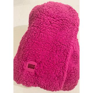 アグ　UGG 完売品　シェルパ マフラー　ピンク