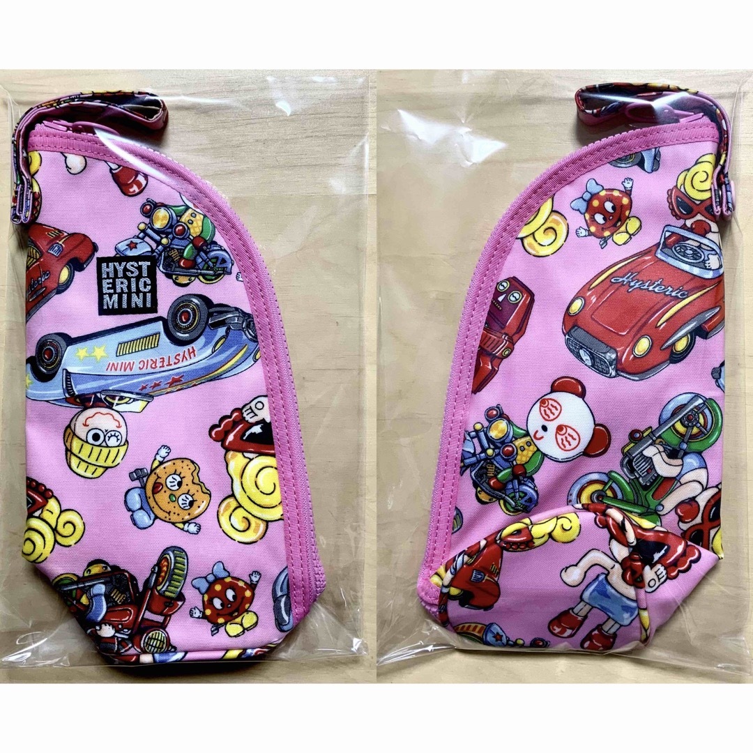 HYSTERIC MINI(ヒステリックミニ)のヒスミニ☆正規品☆新品☆ボトルケース☆アルミ張り☆保温保冷☆水筒☆哺乳瓶 キッズ/ベビー/マタニティの授乳/お食事用品(水筒)の商品写真