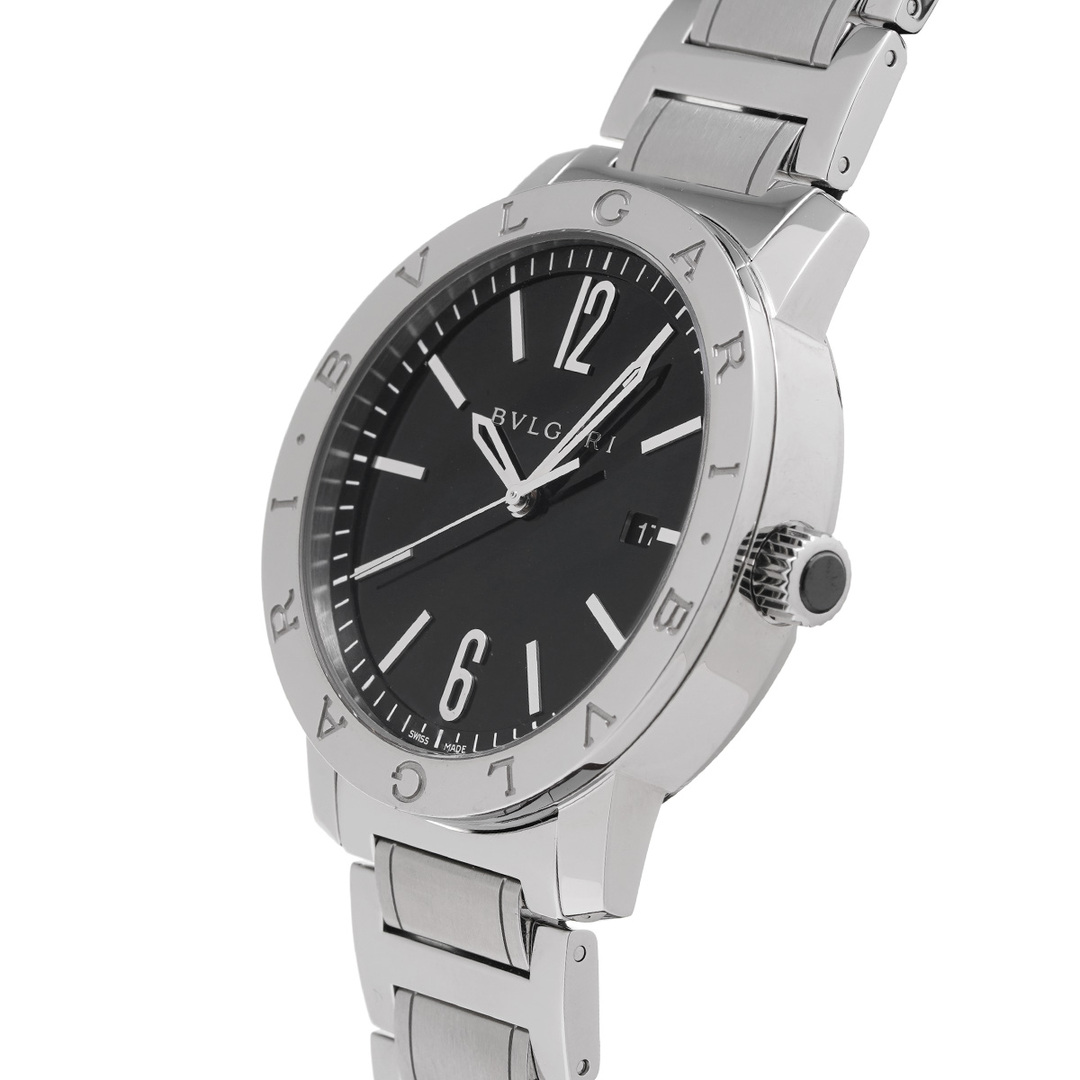 BVLGARI(ブルガリ)の中古 ブルガリ BVLGARI BB41S ブラック メンズ 腕時計 メンズの時計(腕時計(アナログ))の商品写真