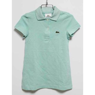 ラコステ(LACOSTE)の‡ラコステ/LACOSTE‡104cm 半袖ワンピース グリーン【中古】子供服 キッズ kids 女の子 夏 035032 onepi(ワンピース)