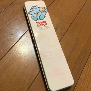 ミツビシエンピツ(三菱鉛筆)のペンケース　昭和レトロ　三菱　HOWDY ELETON  象　ぞうさん　レトロ　(キャラクターグッズ)