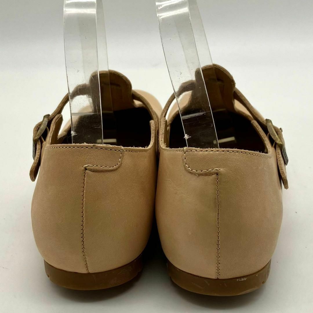 BIRKENSTOCK(ビルケンシュトック)の★新品 ビルケンシュトック ティッケル 革靴 スリッポン ナロー幅 ベージュ25 レディースの靴/シューズ(ローファー/革靴)の商品写真