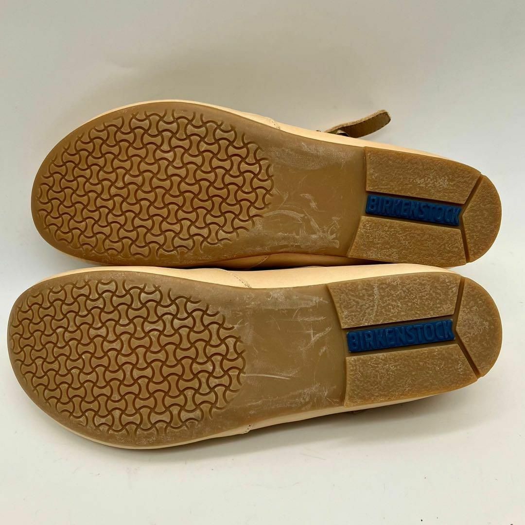 BIRKENSTOCK(ビルケンシュトック)の★新品 ビルケンシュトック ティッケル 革靴 スリッポン ナロー幅 ベージュ25 レディースの靴/シューズ(ローファー/革靴)の商品写真