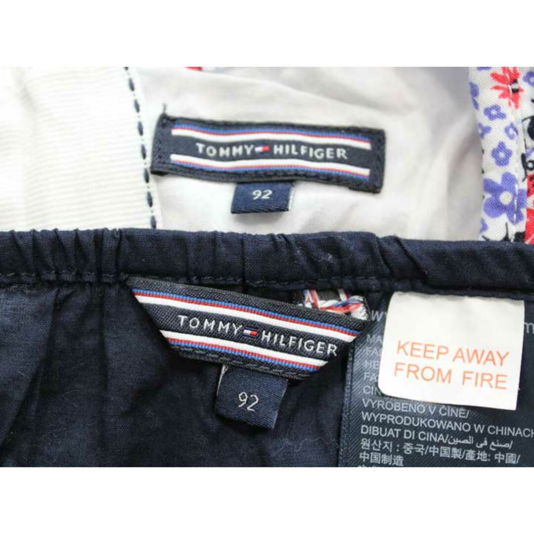 TOMMY HILFIGER(トミーヒルフィガー)の《トミーヒルフィガー/TOMMY HILFIGER》92cm 半袖ワンピース 白系 ブルマ付【中古】子供服 キッズ kids 女の子 夏 126022 onepi キッズ/ベビー/マタニティのキッズ服女の子用(90cm~)(ワンピース)の商品写真