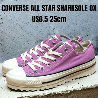 コンバース(CONVERSE)のCONVERSE コンバース オールスター シャークソール 25cm ピンク(スニーカー)