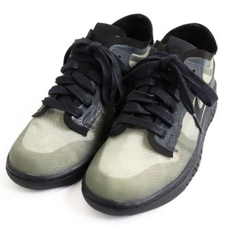 ナイキ(NIKE)の未使用品 NIKE ナイキ COMME des GARCONS/コムデギャルソン CZ2675 002 DUNK LOW/ダンク ローカット 迷彩柄/カモフラ スニーカー グリーン系 24.5 メンズ(スニーカー)