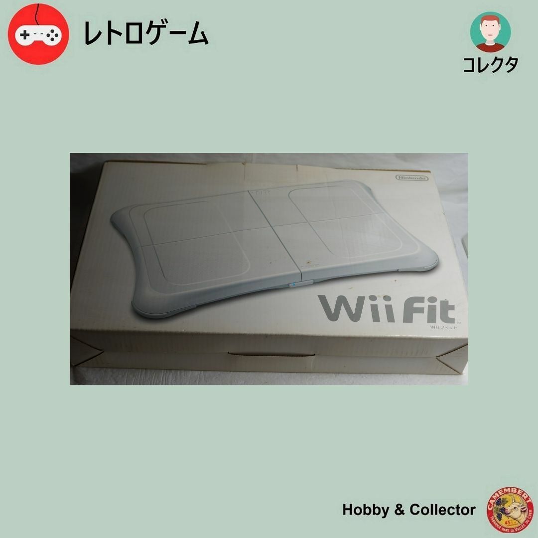 Wii(ウィー)のWii フィット ( Wiiボード RVL-021 ) ( #4495 ) エンタメ/ホビーのゲームソフト/ゲーム機本体(その他)の商品写真