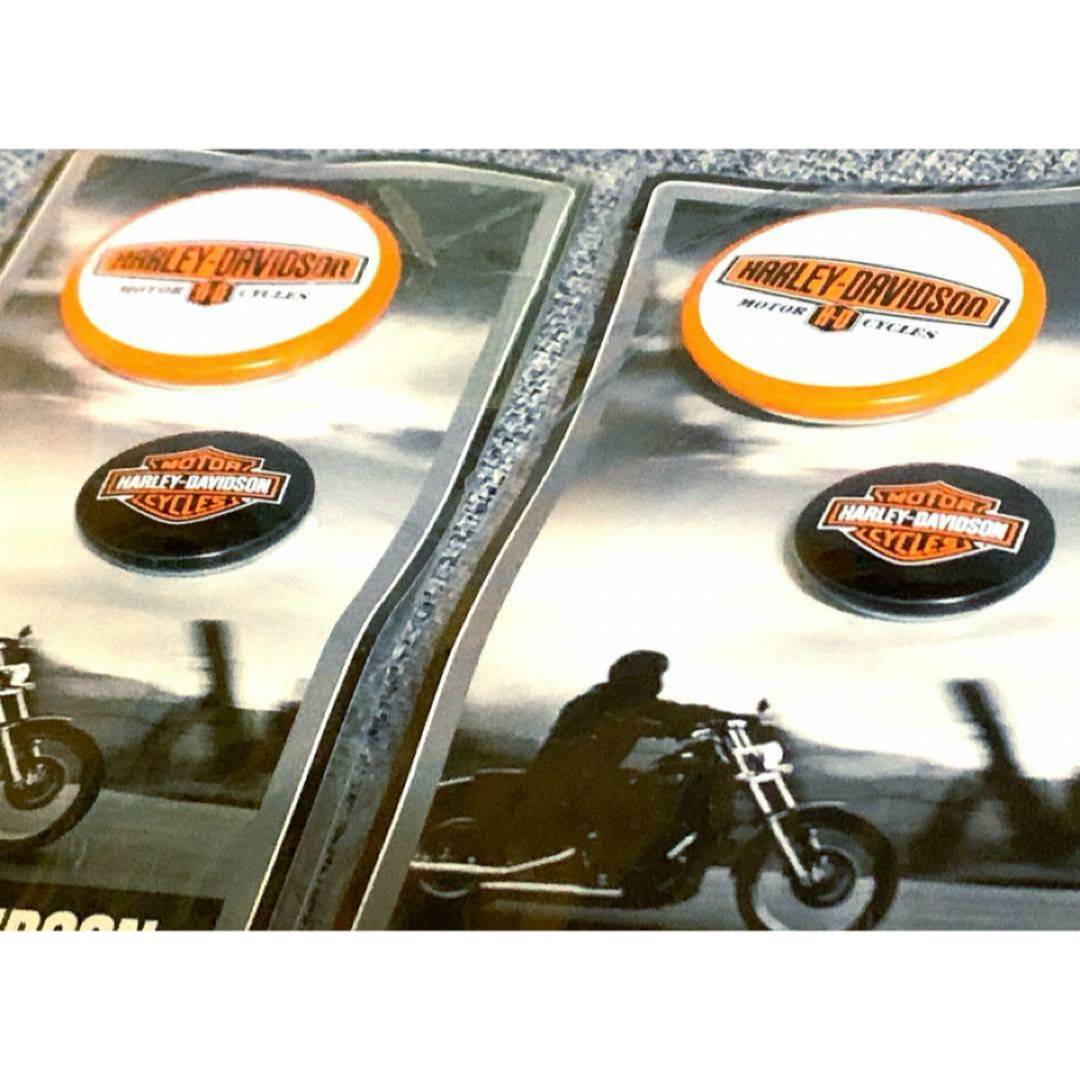 Harley Davidson(ハーレーダビッドソン)のHarley-Davidson★ハーレーダビッドソン 缶バッジ2種×2袋　新品 エンタメ/ホビーのコレクション(ノベルティグッズ)の商品写真