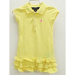 ラルフローレン(Ralph Lauren)の◇ラルフローレン/Ralph Lauren◇ 100cm 半袖ワンピース 黄【中古】子供服 キッズ kids 女の子 夏 917022 onepi(ワンピース)