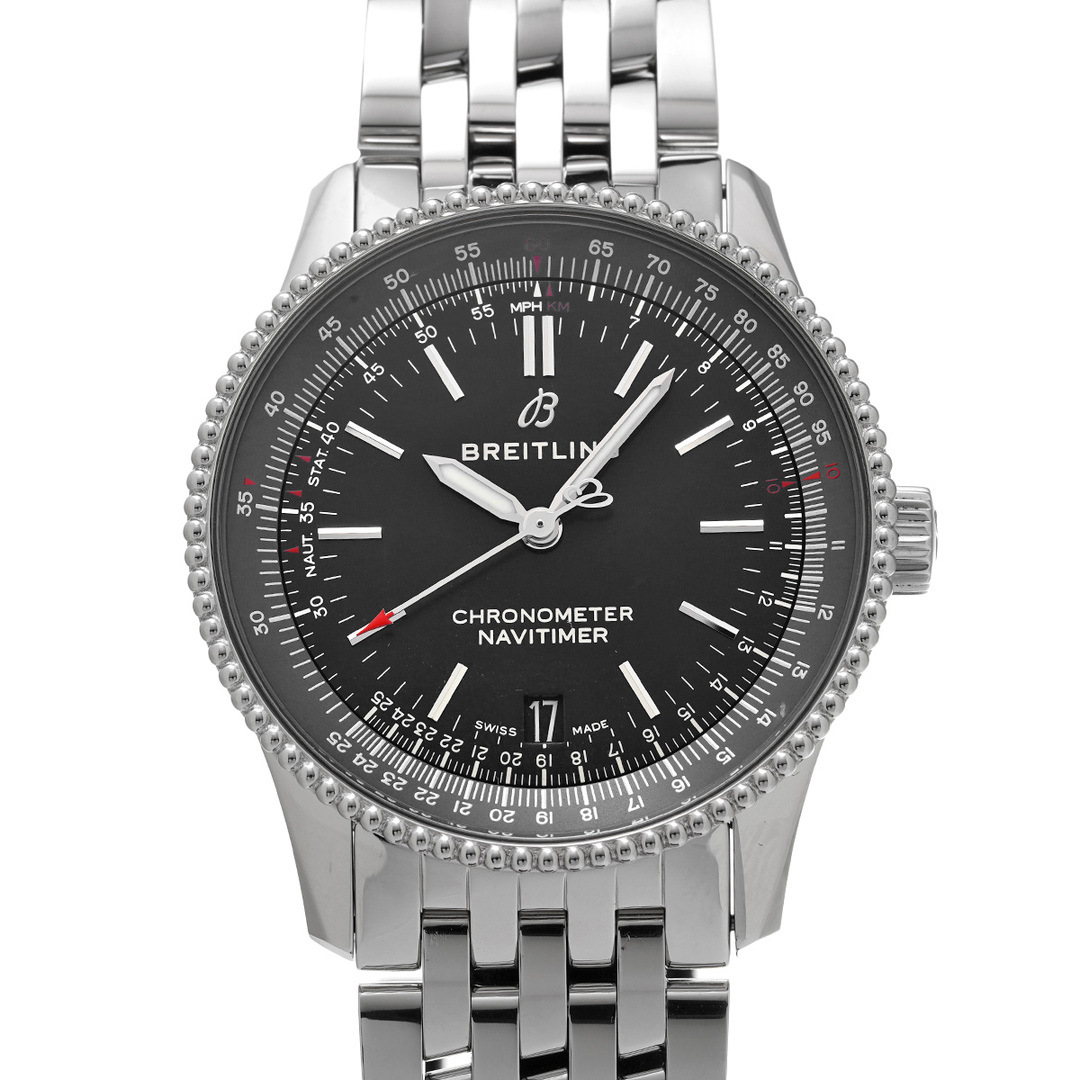 BREITLING(ブライトリング)の中古 ブライトリング BREITLING A17325241B1A1 ブラック メンズ 腕時計 メンズの時計(腕時計(アナログ))の商品写真