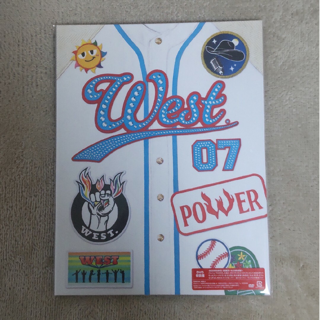 ジャニーズWEST(ジャニーズウエスト)のWESTꓸ DVD POWER 初回盤 エンタメ/ホビーのDVD/ブルーレイ(アイドル)の商品写真