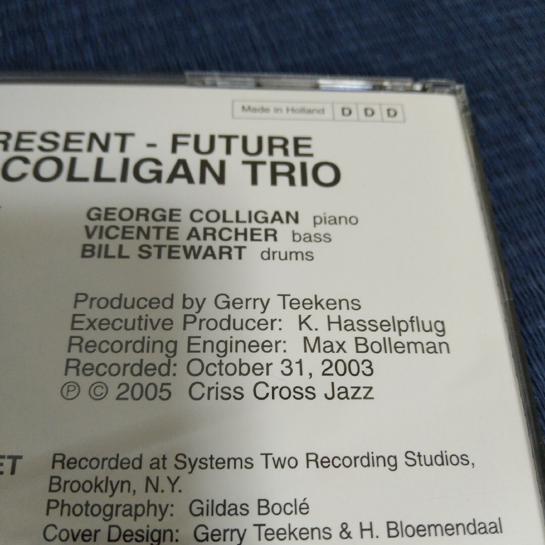 George Colligan Trio Past-Present-Future エンタメ/ホビーのCD(ジャズ)の商品写真