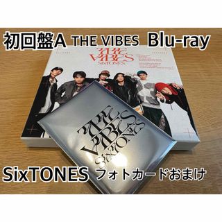 ストーンズ(SixTONES)のフォトカード付 THE VIBES（初回盤A／Blu-ray Disc付）(ポップス/ロック(邦楽))